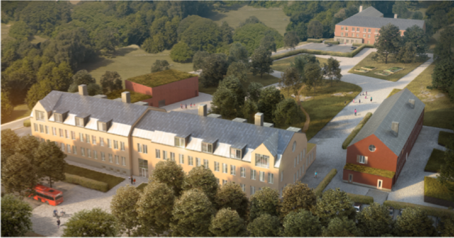 Rendering Slottsbyn